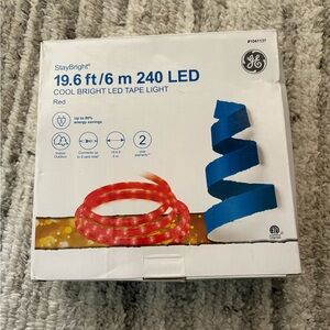 Unused GE 19.6 ft. Cool Bright Indoor/Outdoor Tape Lights